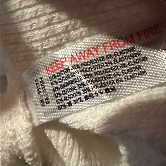 NWT Free People IVORY Wide Leg Pants with High Waist - Picture 5 of 5